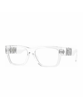 NEW Versace VE3368U 148 Crystal/Silver Eyeglasses Authentic